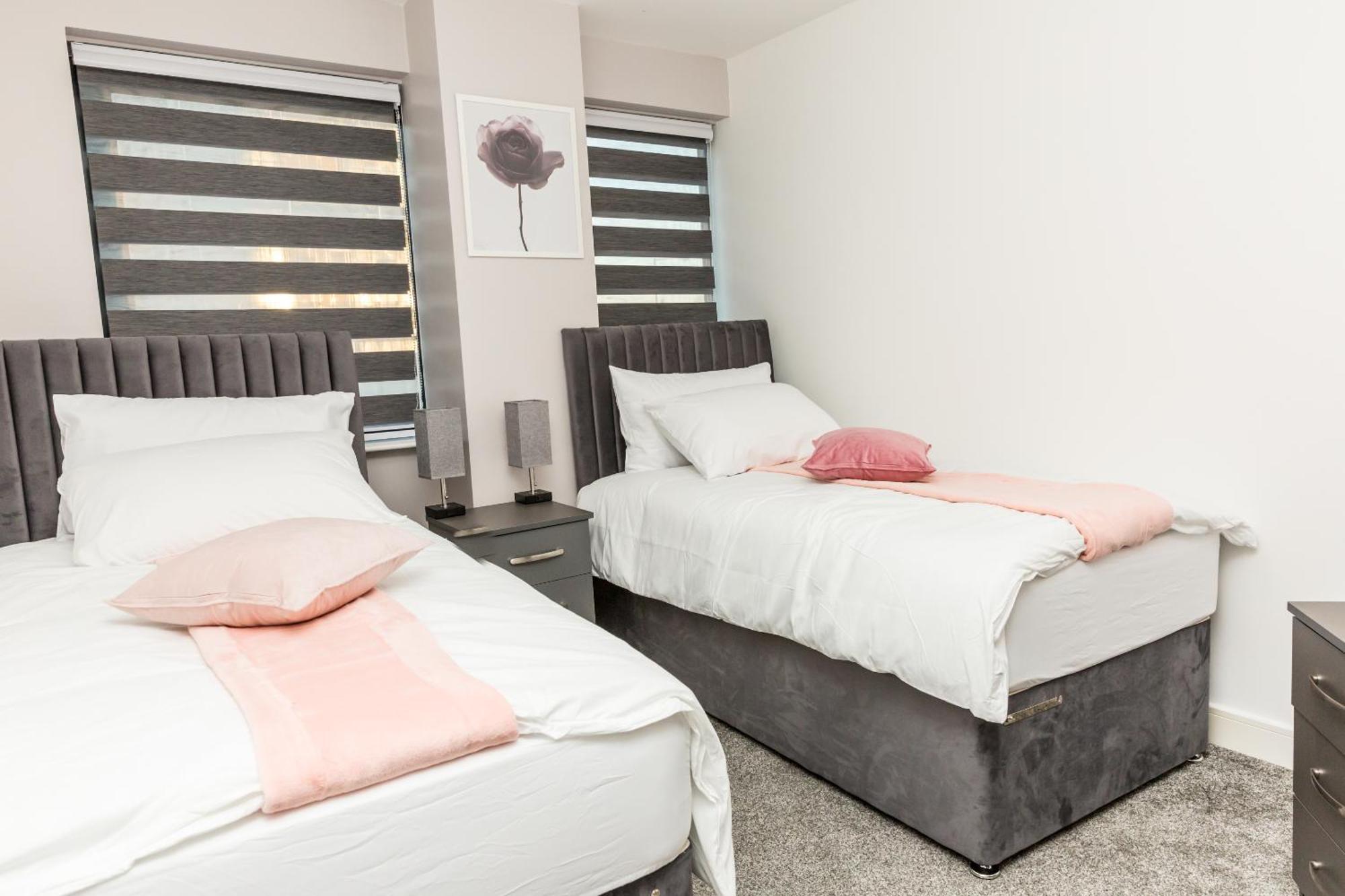 Sweet Stay, 2 Bed Apartment 버밍엄 외부 사진