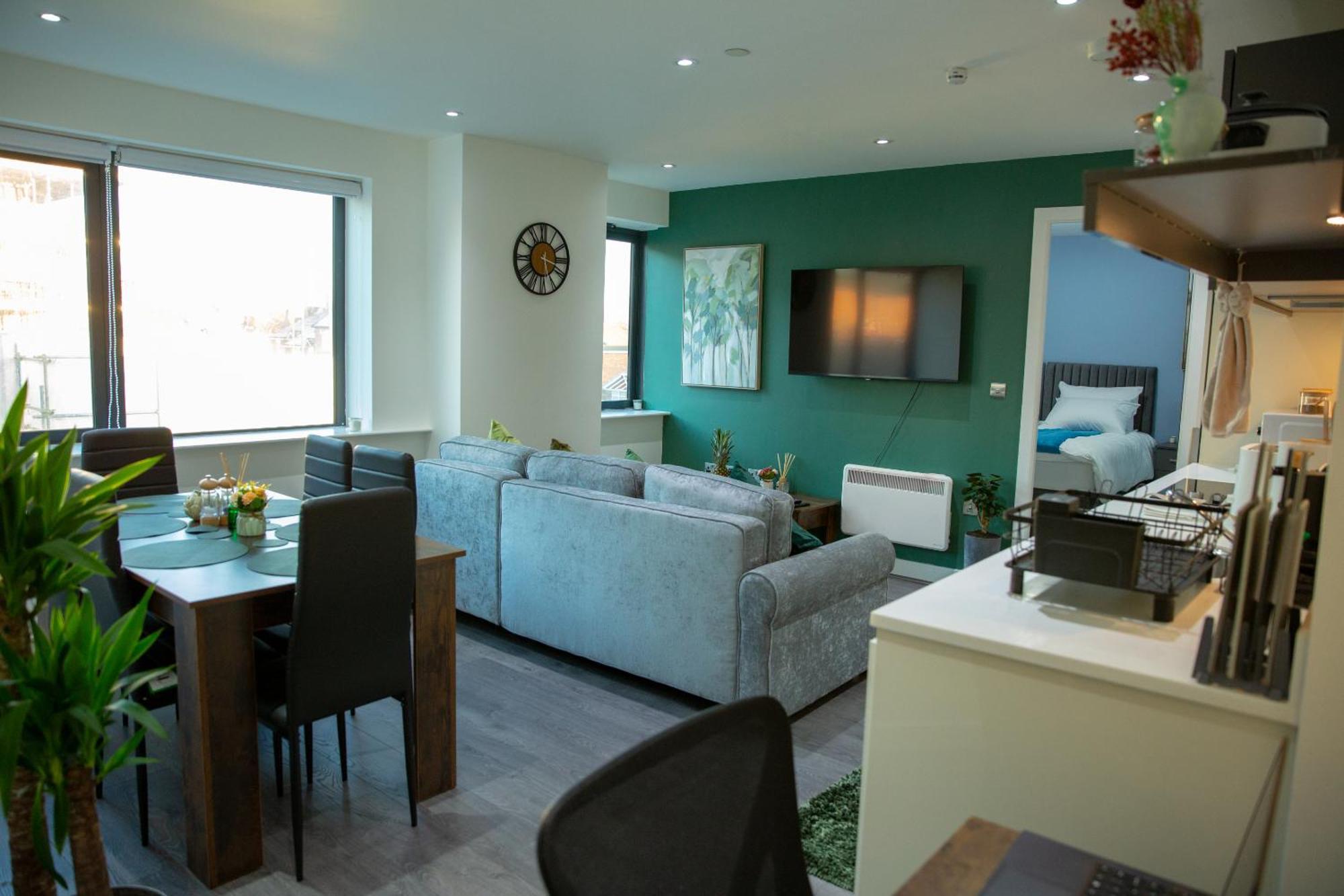 Sweet Stay, 2 Bed Apartment 버밍엄 객실 사진