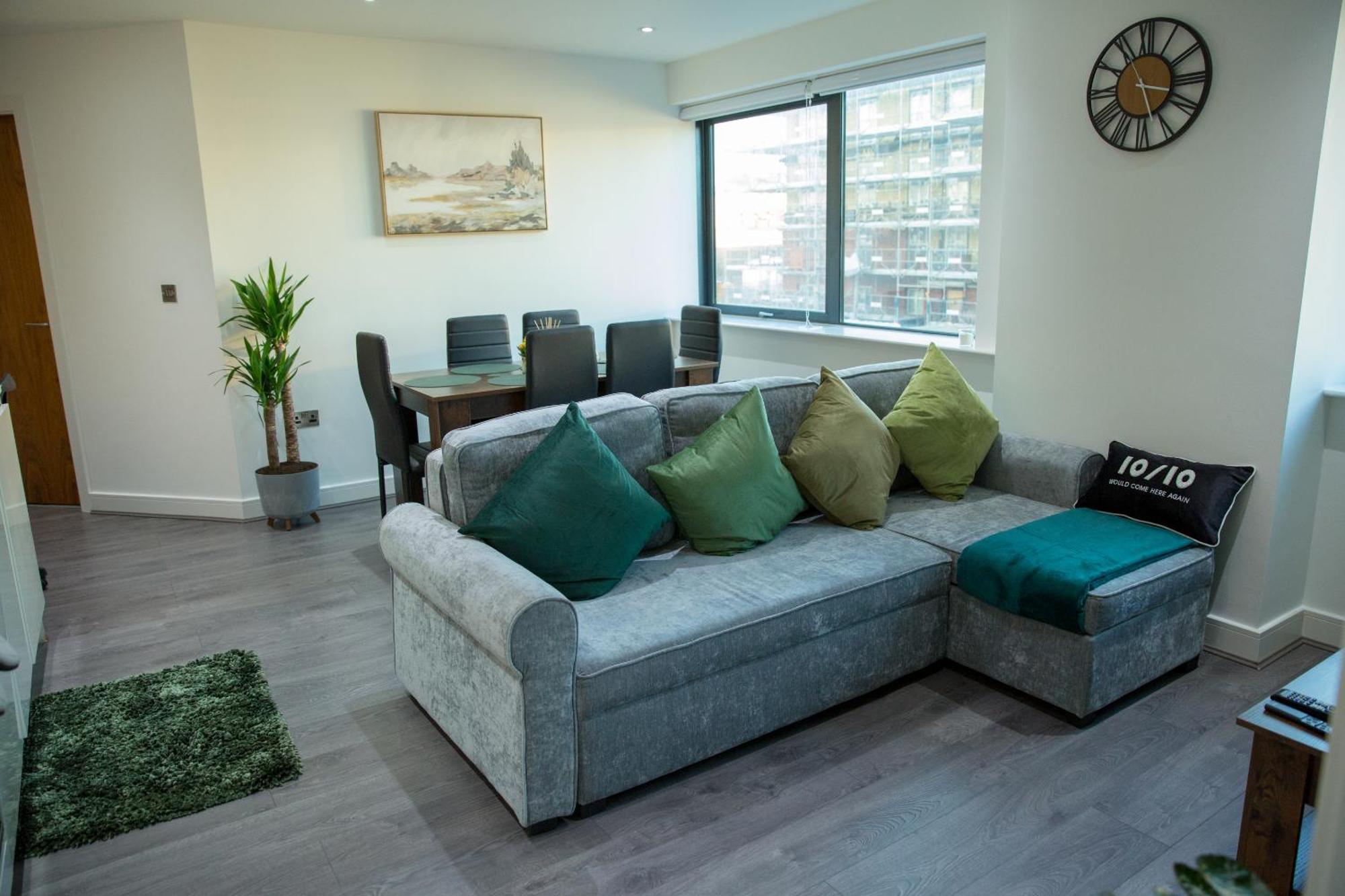 Sweet Stay, 2 Bed Apartment 버밍엄 외부 사진