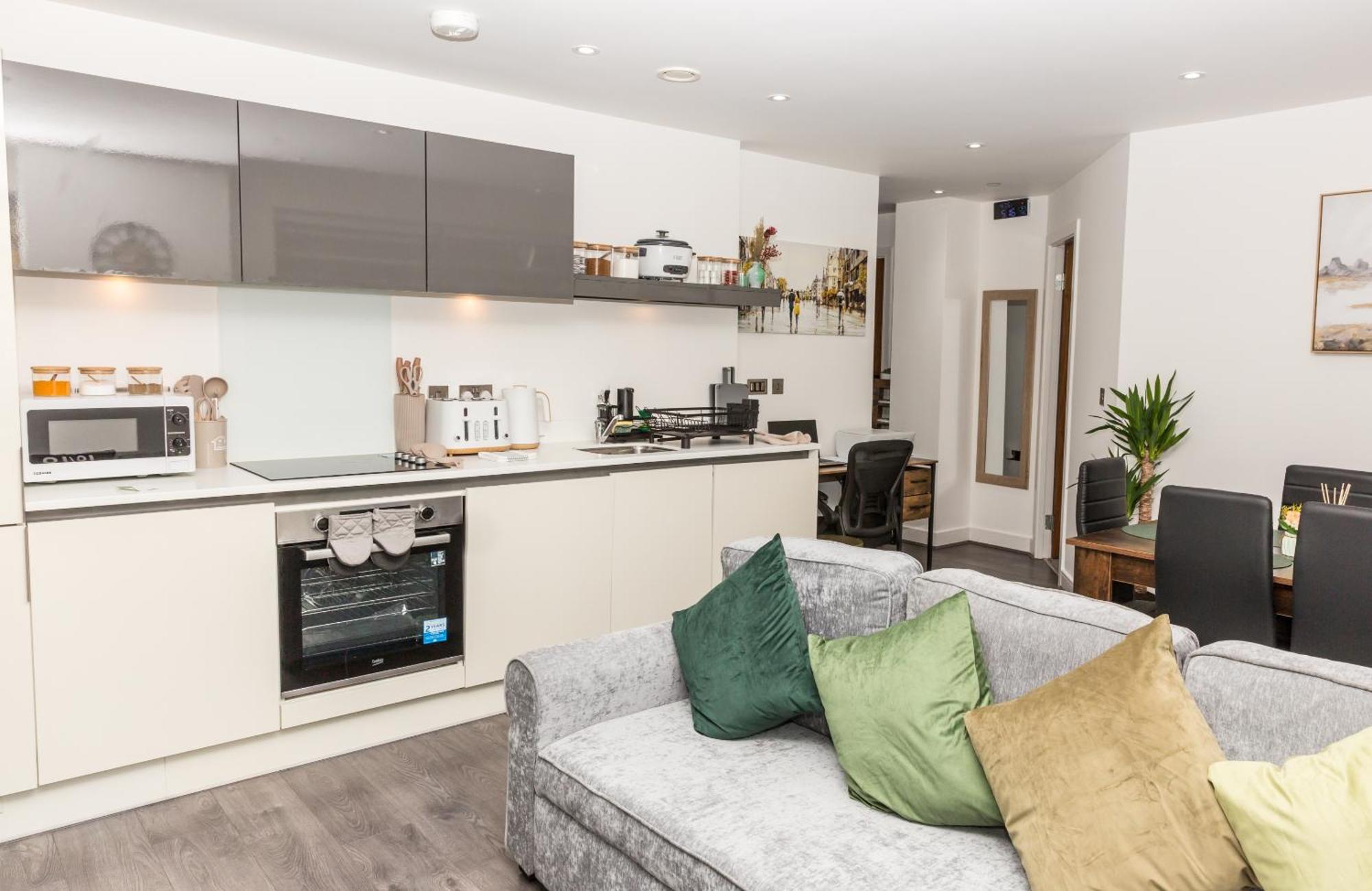 Sweet Stay, 2 Bed Apartment 버밍엄 외부 사진